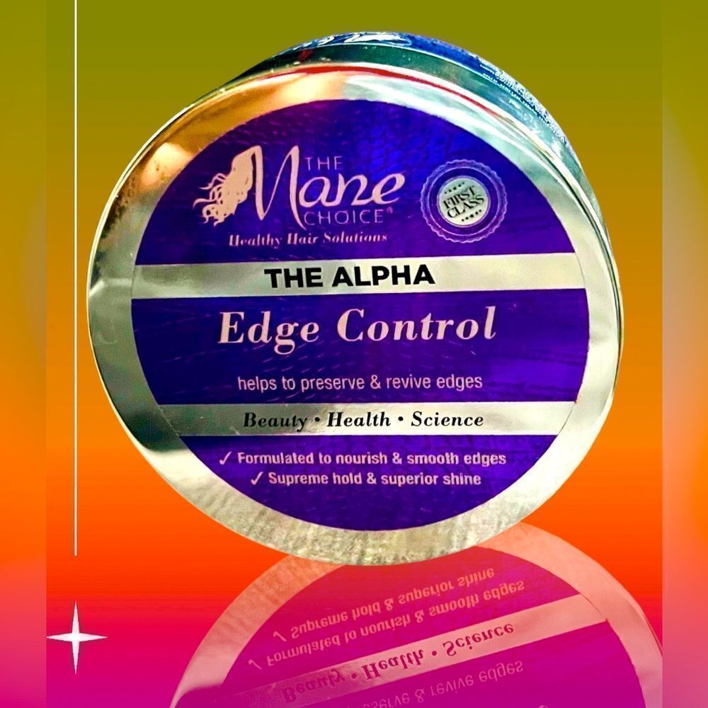 THE MANE CHOICE The Alpha EDGE CONTROL Preserve & Revive Edges 2oz.~NEW